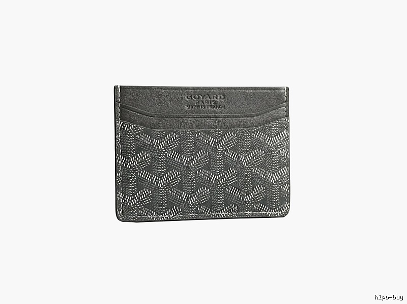 GOYARD Classic Style Fashion Gray Card Holder