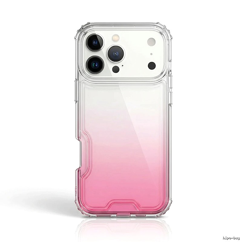 Gradual - change - style iPhone pink case of trendy brand