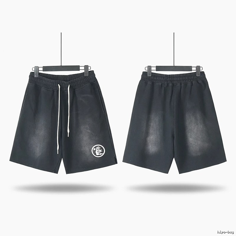 Hellstar dark style black shorts