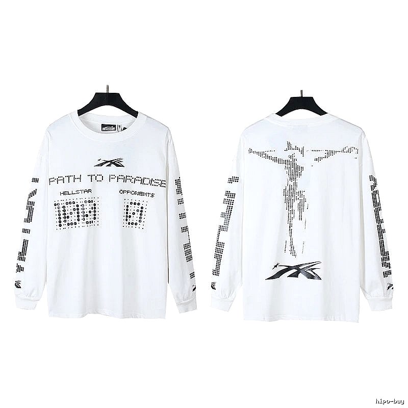 Hellstar religious style white T-shirt