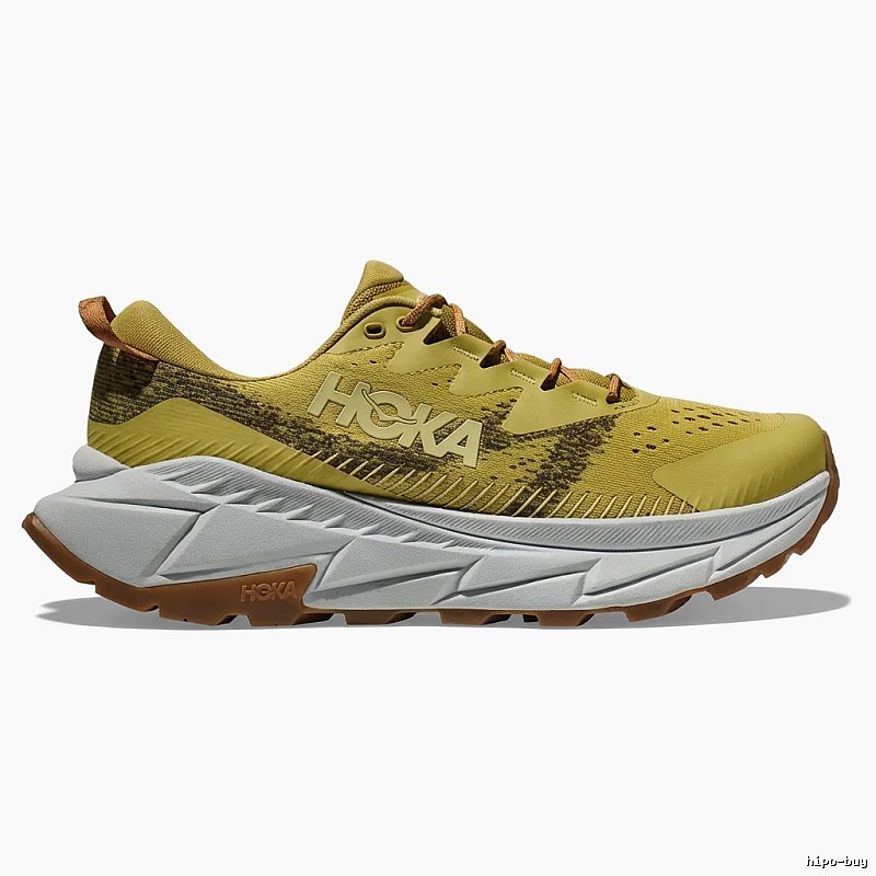 HOKA Skyline X Outdoor Style Yellow Shoes