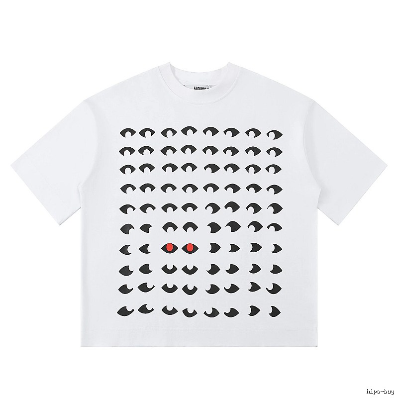 House of Errors Eye Print White T-shirt