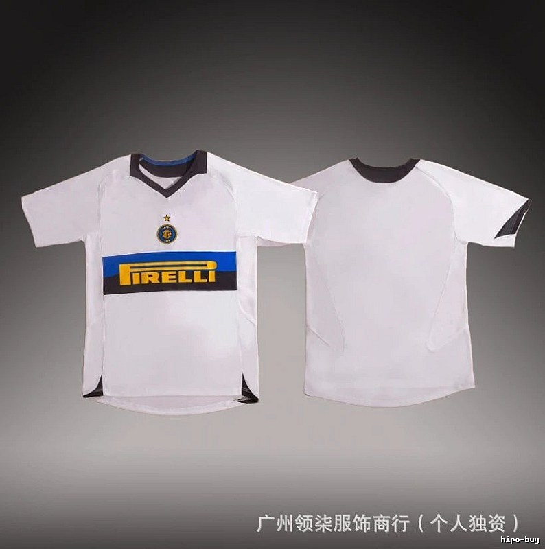 Inter Milan Classic Brehme #3 soccer jersey Blue Black Striped with Travel-Friendly Style