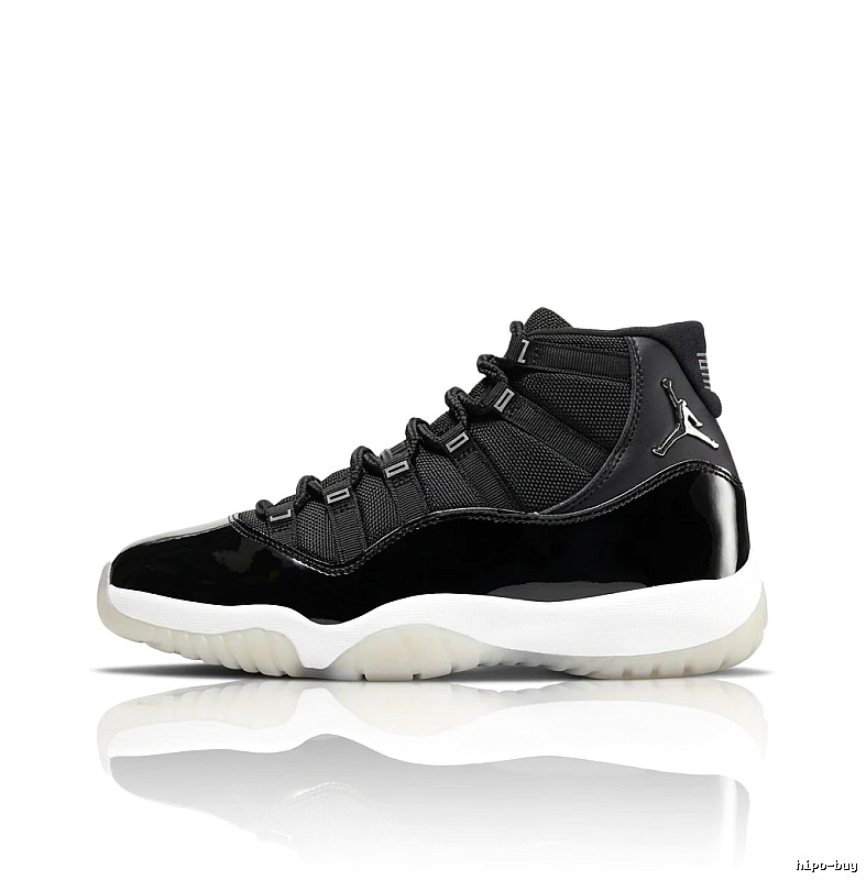 Jordan AJ11 Cool Black High-Top Trendy Shoes