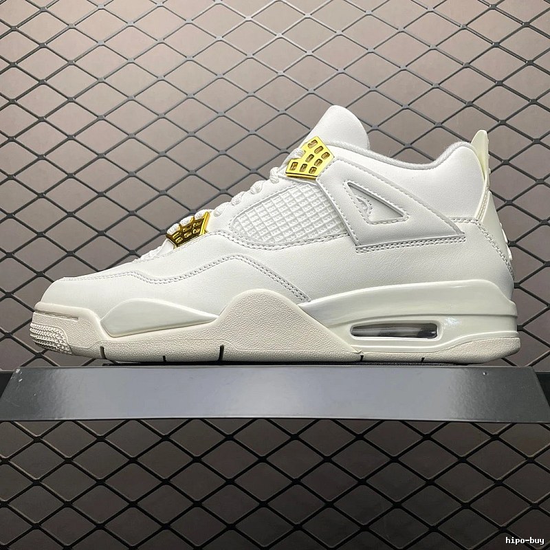 Jordan Basketball High-Tops, Structured High Top in White and Yellow