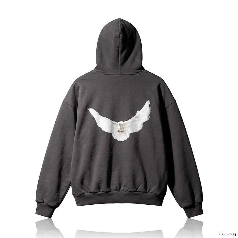Kanye Grey Wings Hoodie