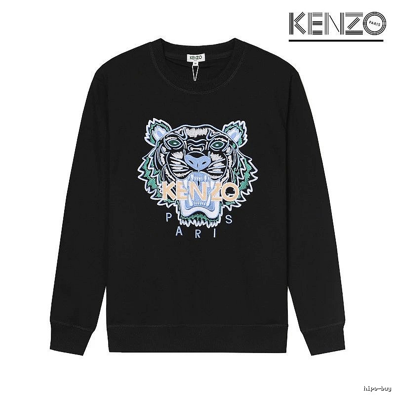 Kenzo Style Kc20 Tiger SweatShirt Visual Accent Graphic