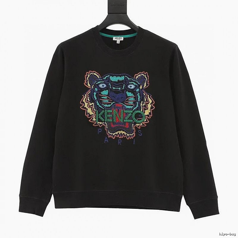 Kenzo Style Kc32 Tiger SweatShirt Campus Look Graphic