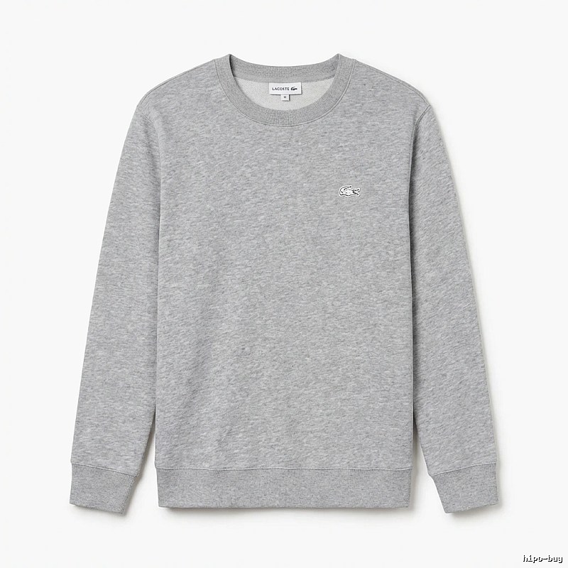 Lacoste basic simple grey sweatshirt