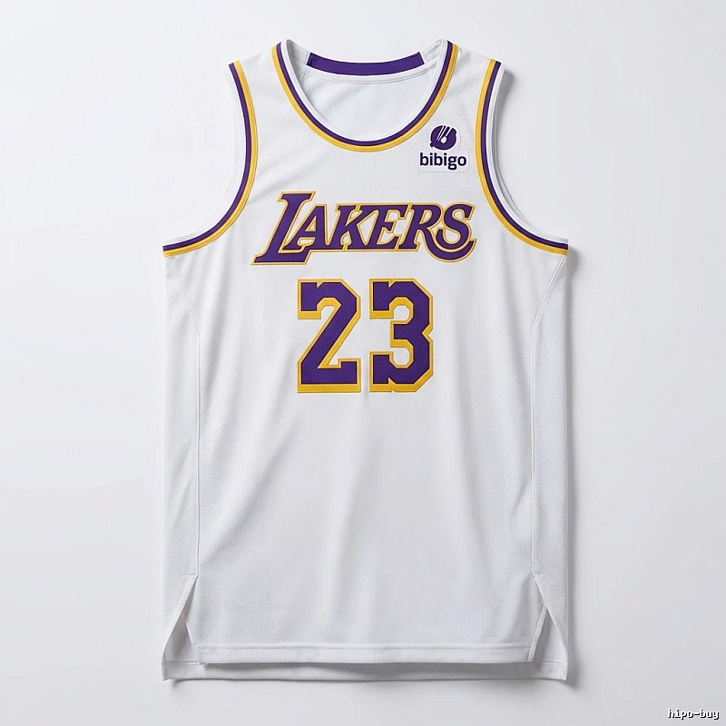 LBJ Lakers retro-style jersey