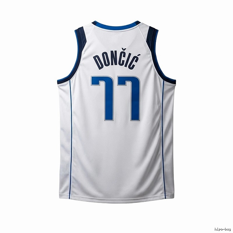 Lone Ranger Luka Doncic's basketball jersey (white)