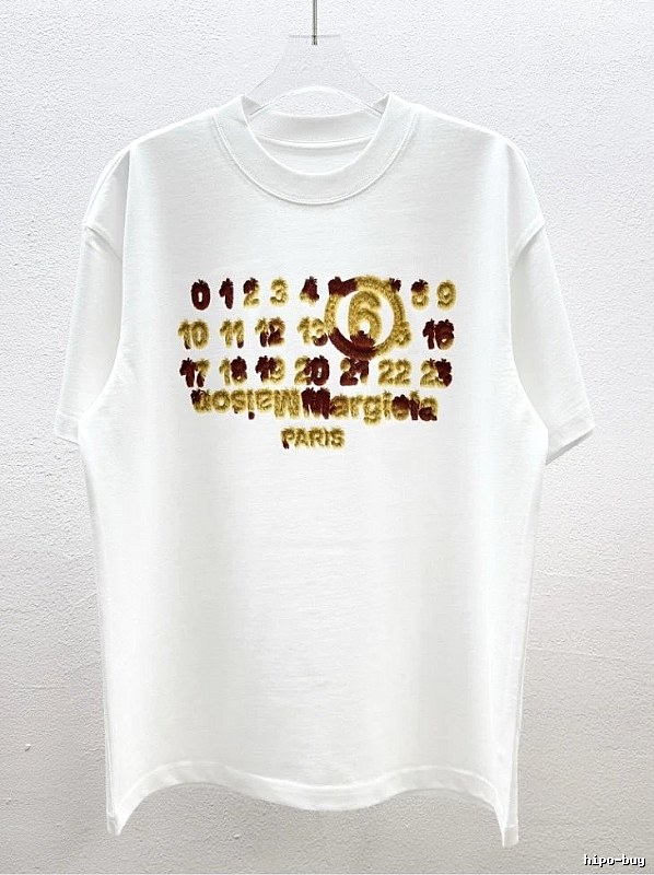 Maison Margiela Number Series High-Street White T-Shirt