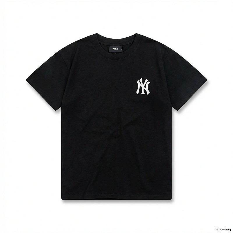 MLB classic simple style black T-shirt