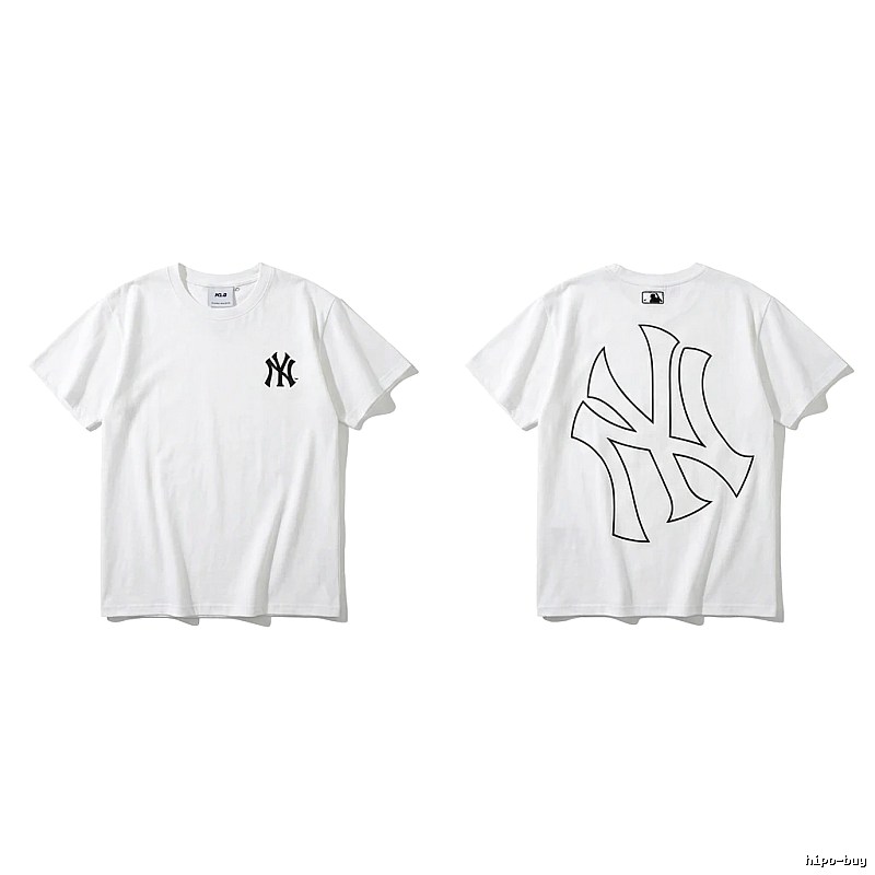 MLB New York Yankees minimalist style white T-shirt