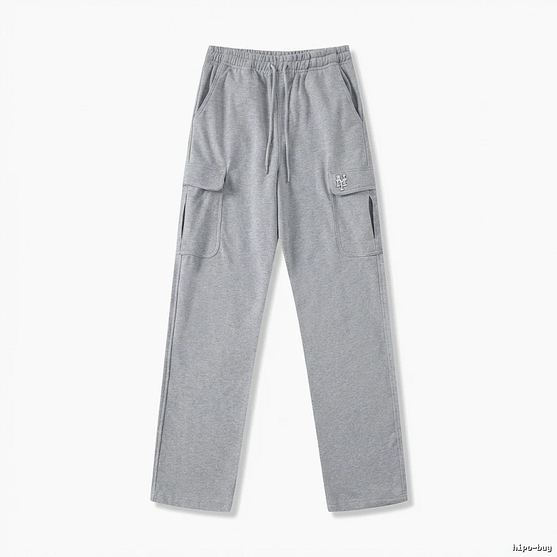 MLB utility-style grey long trousers