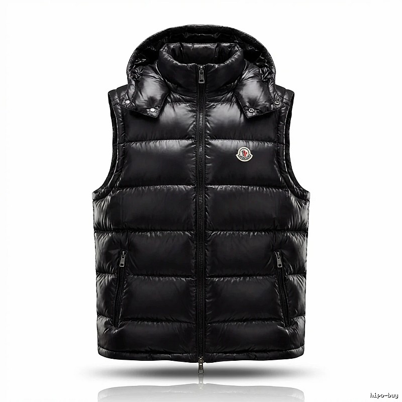 Moncler Black Trendy and Cool Down Vest