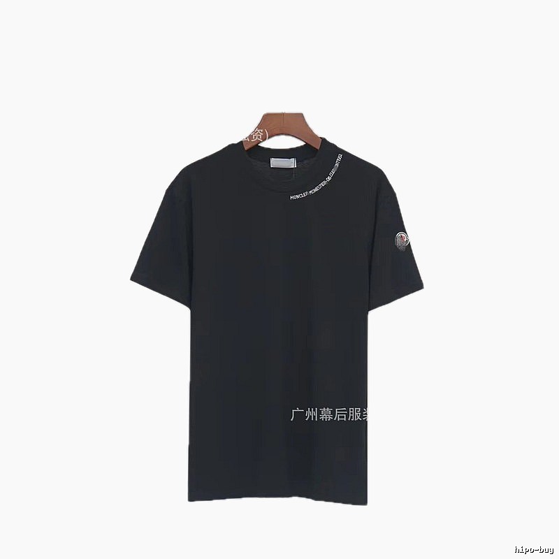Moncler Classic Casual Style Black Short-sleeve T-shirt