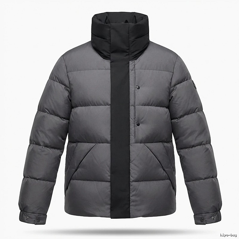 Moncler classic grey down jacket