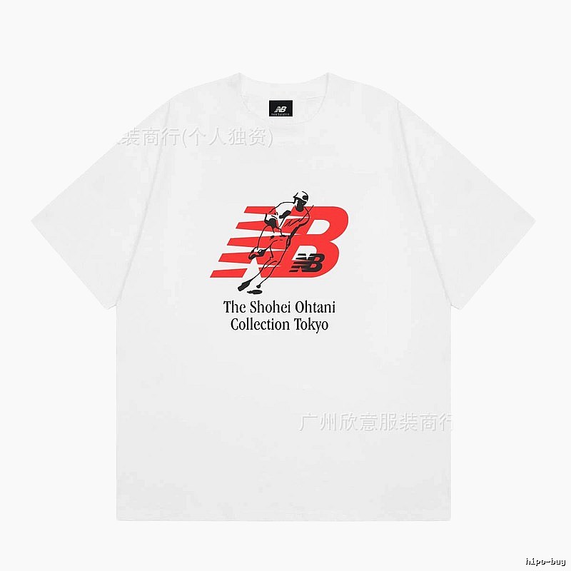 New Balance x Ohtani Sporty White Co-branded T-Shirt