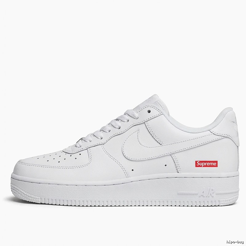 Nike Air Force 1 white trendy sneakers