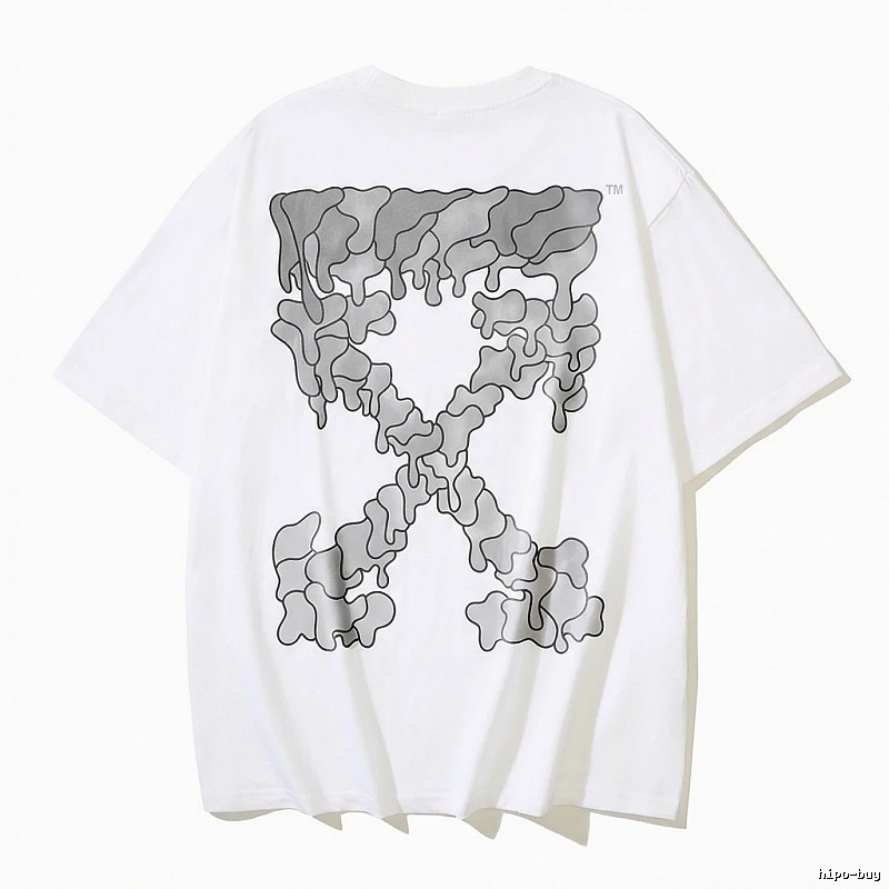 Off-White Gradient Style White T-shirt