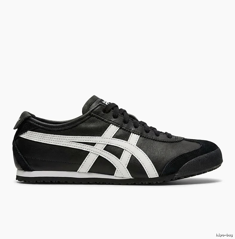 Onitsuka Tiger black and white retro style board shoes