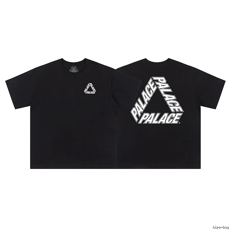 Palace Classic Triangular Street Style Black T-Shirt