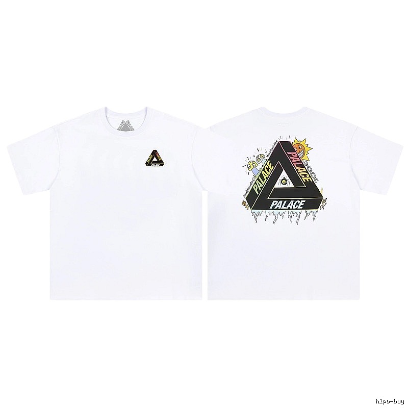 Palace Triangle Graffiti Street Style White T-Shirt