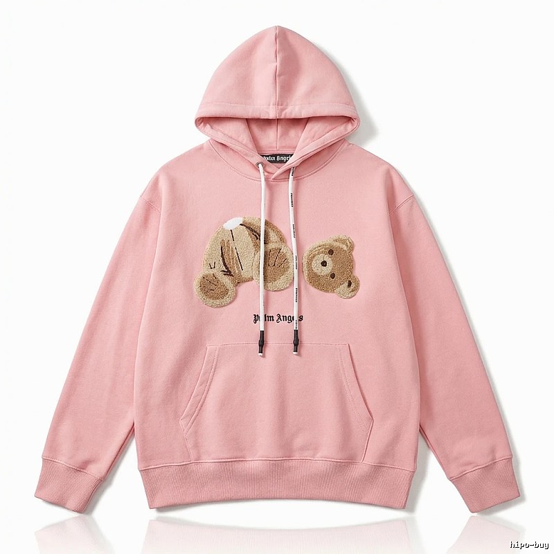 Palm Angels Bear Pink Sweatshirt