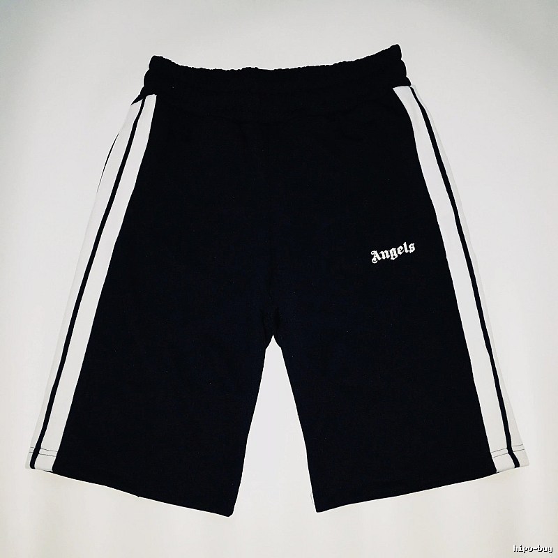 Palm Angels Classic Track shorts Black Side Stripe for Daily Styling