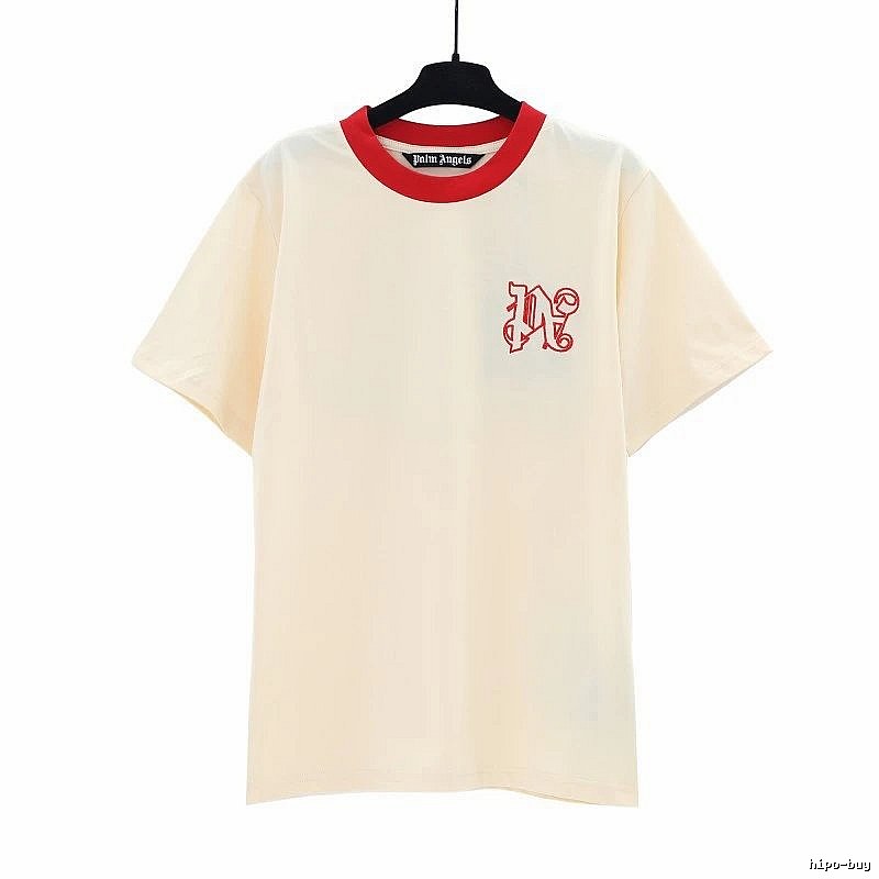 Palm Angels Resort Logo T-shirt White Palm Tree for Travel Looks