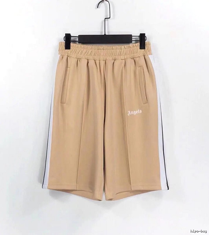 Palm Angels Statement Track shorts Black Side Stripe for Easy Pairing