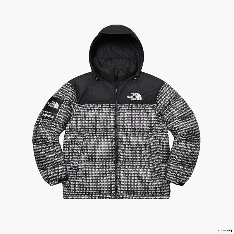 Pattern Logo The North Face Puffer Jacket for Photo Ready Looks