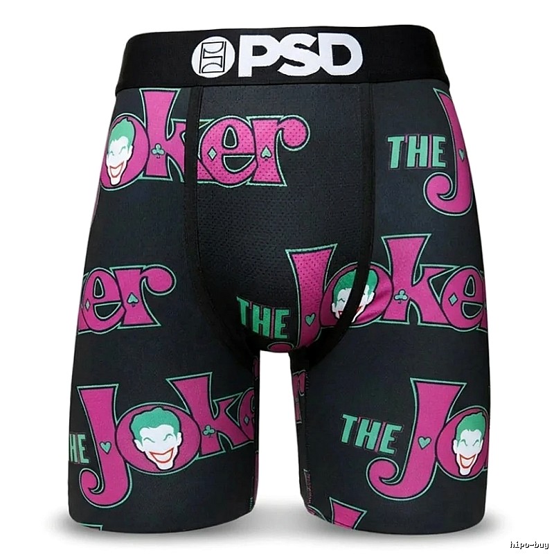 PSD clown print black panties