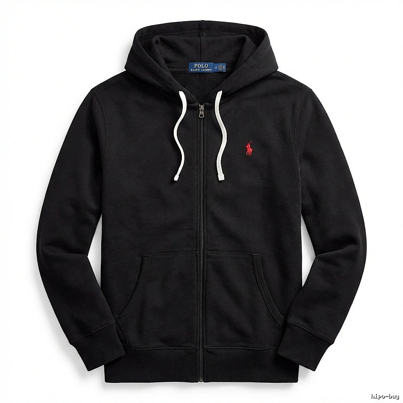Ralph Lauren black casual style hoodie