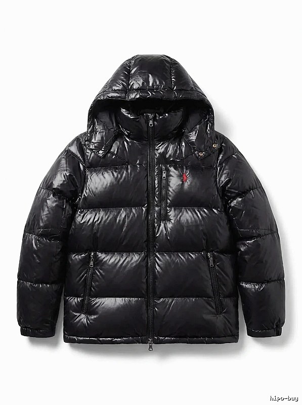 Ralph Lauren black trendy brand down jacket