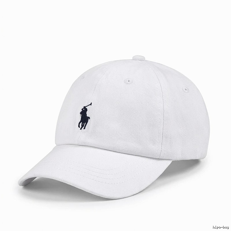 Ralph Lauren Classic Simple White Baseball Cap