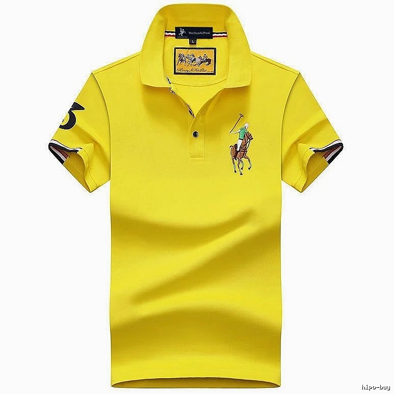 Ralph Lauren Classic Yellow polo shirt Bright Yellow Polo for Daily Styling