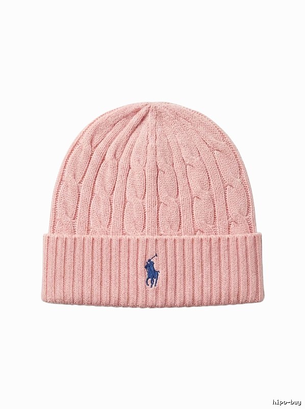 Ralph Lauren Polo Pink Knitted Hat