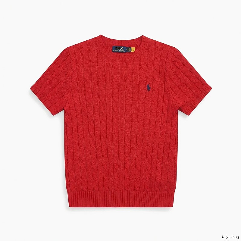Ralph Lauren Polo Series Red Knitwear