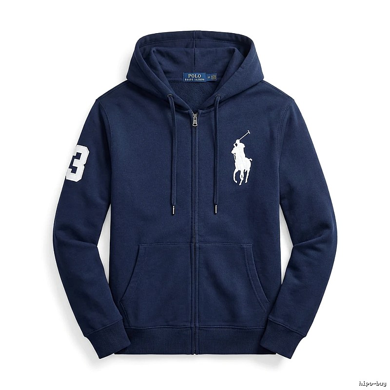Ralph Lauren sporty dark blue hoodie