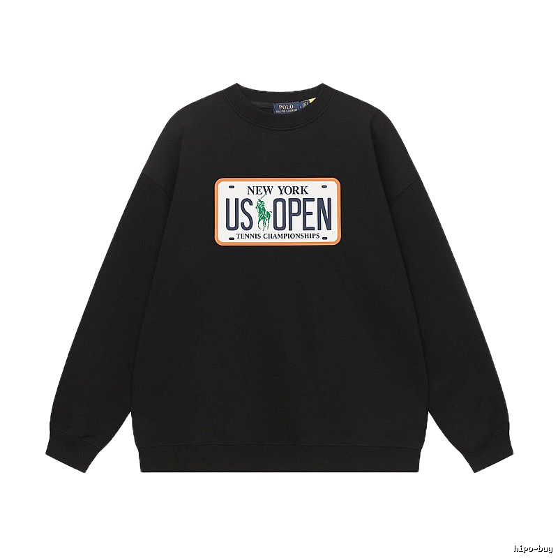 Ralph Lauren US OPEN Black Sweatshirt