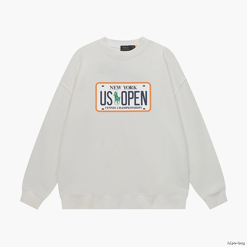 Ralph Lauren US OPEN White Sweatshirt