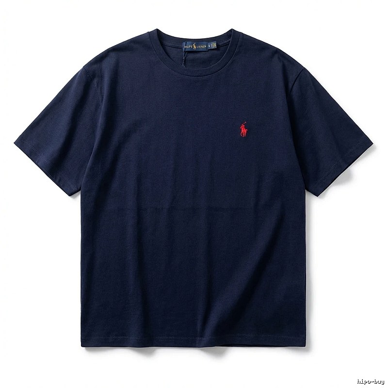 Ralph Lauren's classic and simple style black T-shirt