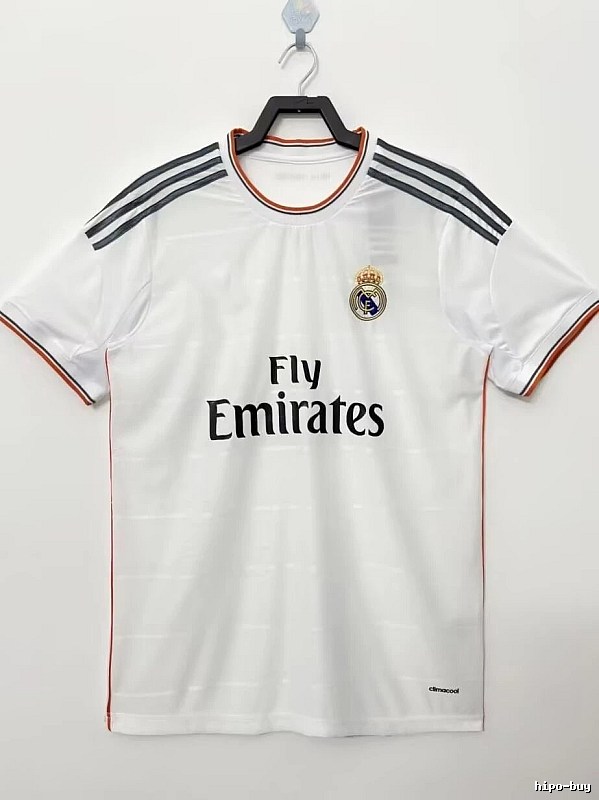 Real Madrid Summer Retro Teka soccer jersey White Retro Football with Bold Graphic