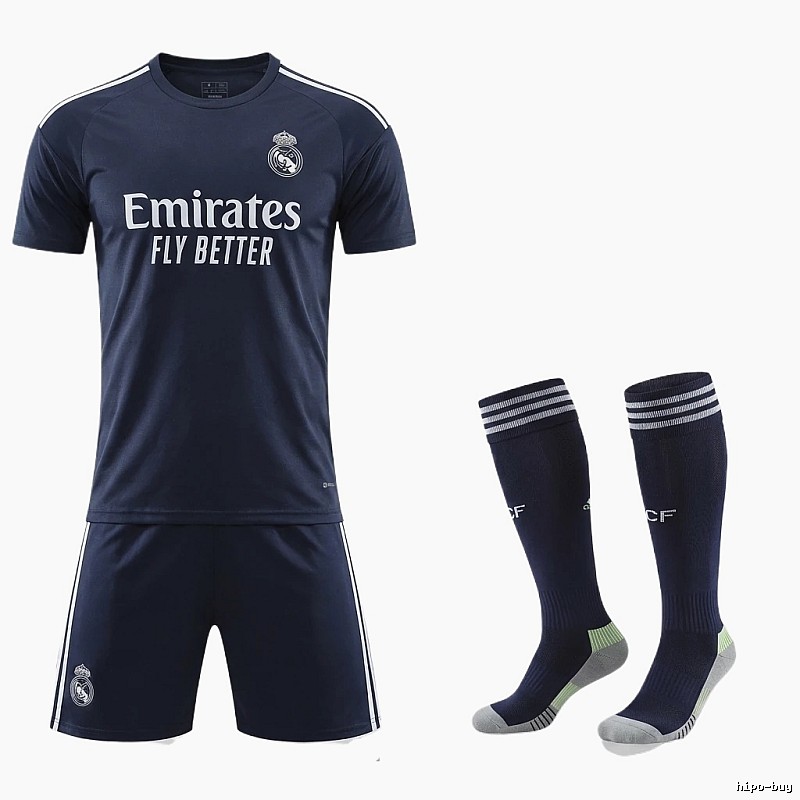 Real Madrid's away series sporty jersey (dark blue)