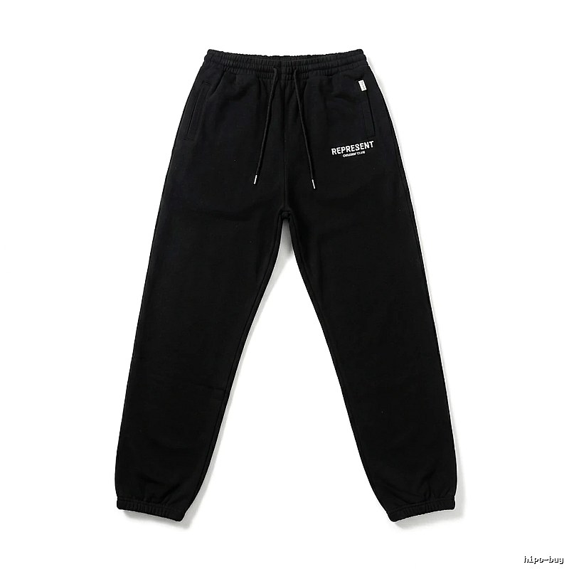 Represent Basic Style Casual Black Sweatpants