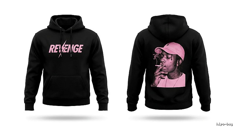 Revenge Dark Style Black Hoodie