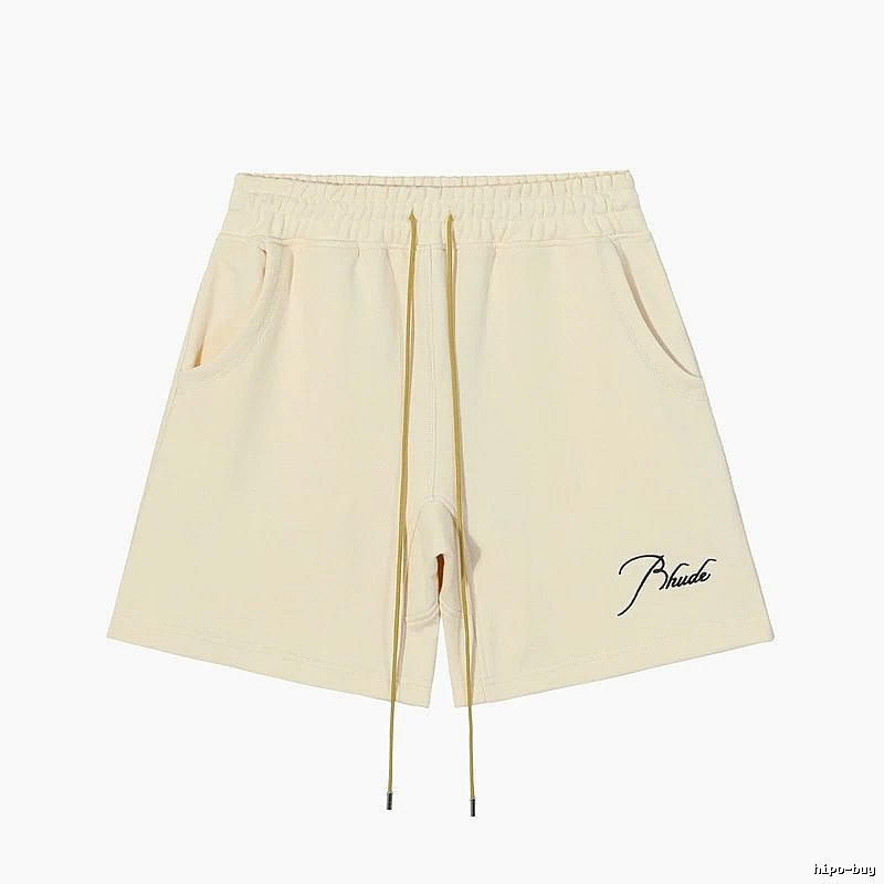 RHUDE Casual Style Beige Shorts