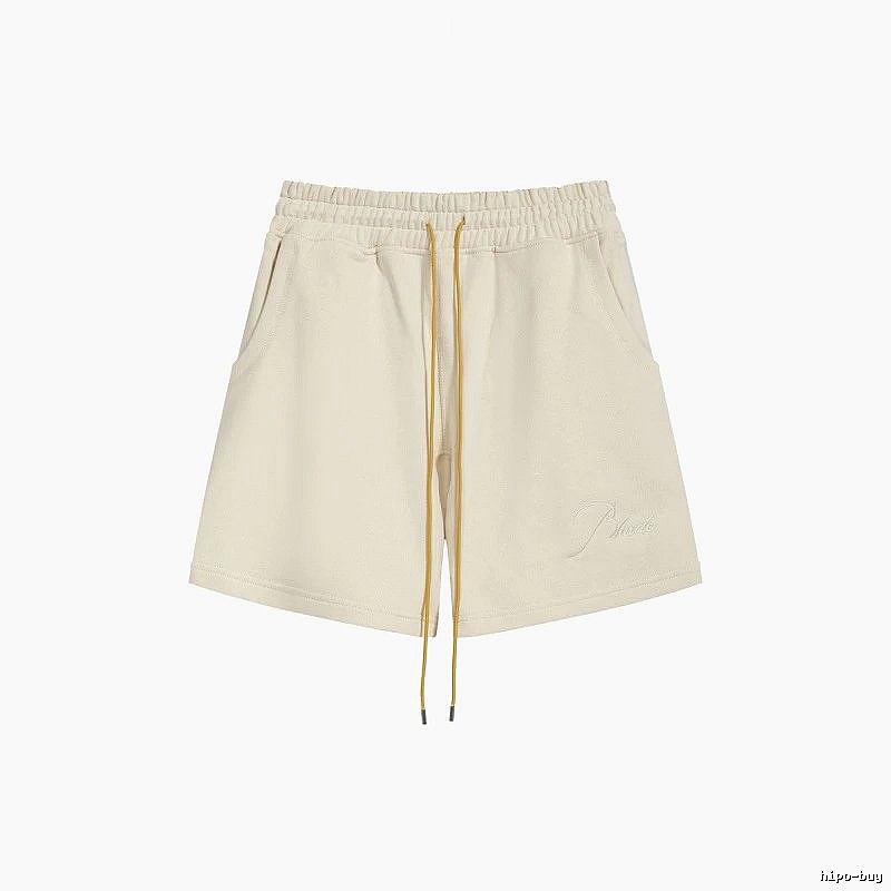 RHUDE's simple and casual style off-white shorts